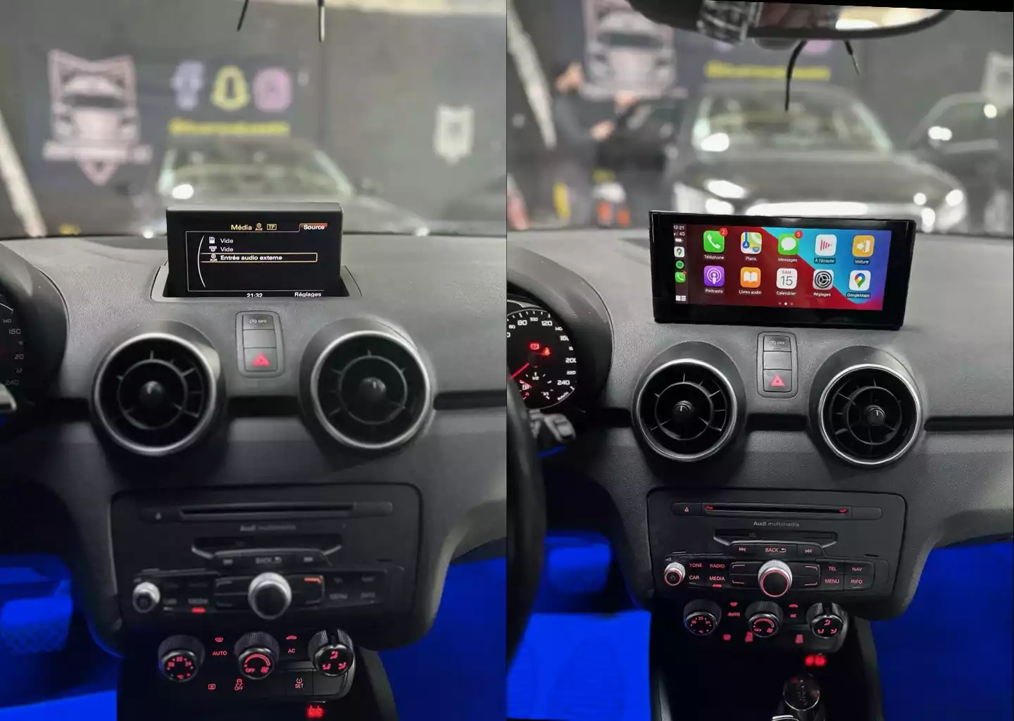 Autoradio Audi A5 B9 Android Auto Apple Carplay GPS Bluetooth Poste Radio  Ecran Tactile Compatible D'origine