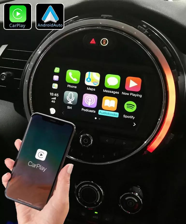 Boîtier CarPlay Mini sans fil iPhone : Tous Véhicules (2017 et +)