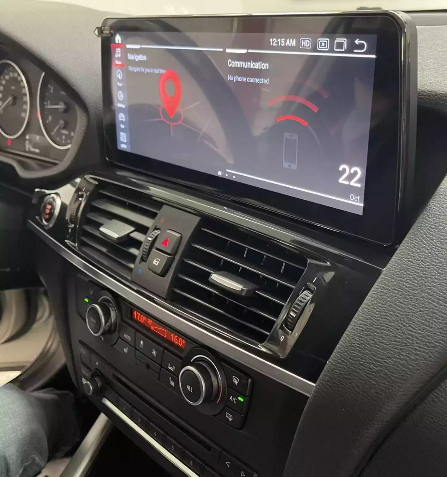 AUTORADIO GPS ANDROID BLUETOOTH BMW SERIE 5 F10 de 2010-2017 + CAMERA DE  RECUL